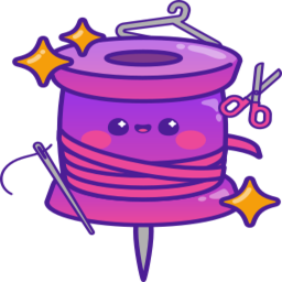 Spoolie mascot - celebrating